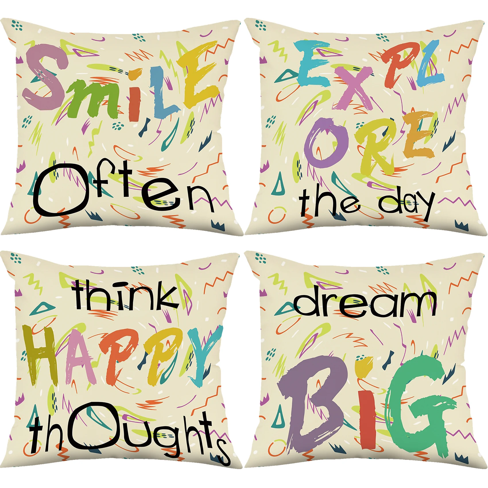 Dream Collection Flannel Cushion Cover Color Graffiti Young Explore Style Living Room Sofa Cushion Cover Home Decor Wholesale
Dream Collection Flannel Cushion Cover Color Graffiti Young Explore Style Living Room Sofa Cushion Cover Home Decor Wholesale