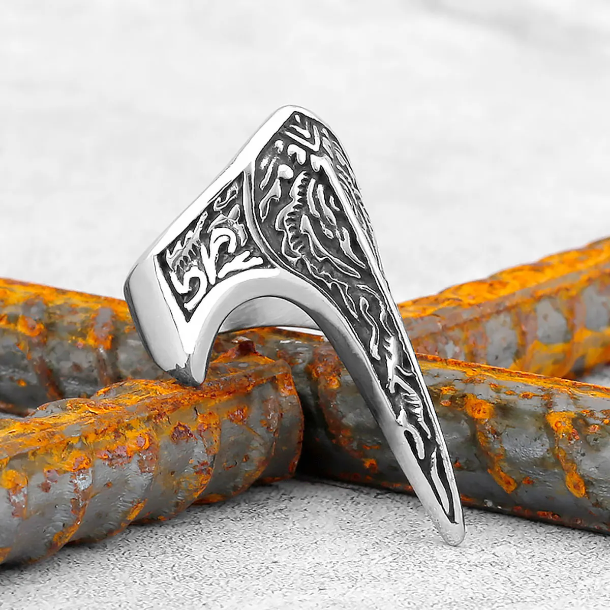 Gothic Punk Vintage Men's Ring Stainless Steel Dragon Ring Men Amulet Dragon Mythology Animal Retro Viking Dragon Rings Jewelry
Gothic Punk Vintage Men's Ring Stainless Steel Dragon Ring Men Amulet Dragon Mythology Animal Retro Viking Dragon Rings Jewelry