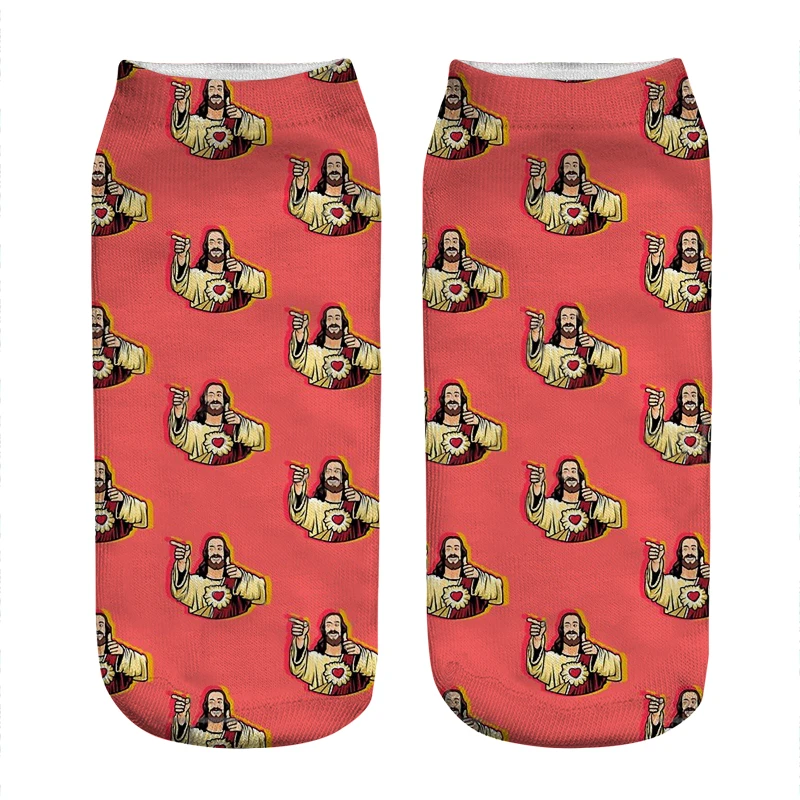 Women's socks kawaii Funny jesus meme pattern Printed Socks Woman harajuku Happy Funny Novelty cute girl gift Socks for women 
Women's socks kawaii Funny jesus meme pattern Printed Socks Woman harajuku Happy Funny Novelty cute girl gift Socks for women
