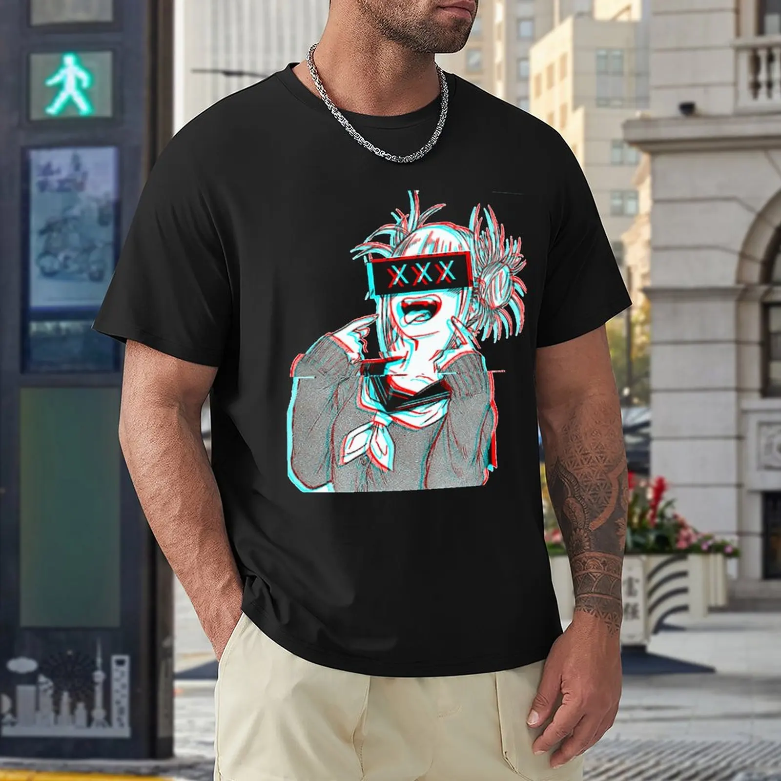 My Hero Academia Himiko Toga Quot Boku No Hero Academia Japan Anime T Shirts Men Shirt Fashion Clothes Graphics Sweatshirt 100%