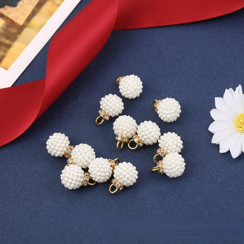 14mm Bayberry Ball Pearl With Hook Drill ABS Imitation Pearl Beads For Clothing Jewelry Bags Shoes DIY Handmade Materials
14mm Bayberry Ball Pearl With Hook Drill ABS Imitation Pearl Beads For Clothing Jewelry Bags Shoes DIY Handmade Materials