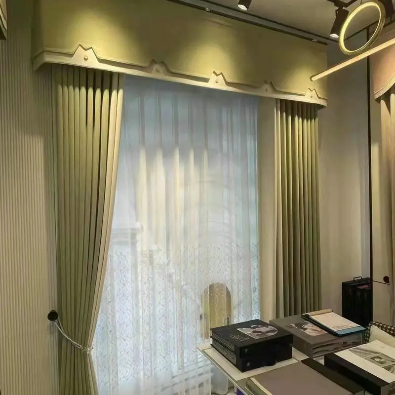Custom Chenille Full Blackout Thickened Herringbone Pattern Jacquard Blackout Curtains Bedroom Kitchen Living Room lyr
Custom Chenille Full Blackout Thickened Herringbone Pattern Jacquard Blackout Curtains Bedroom Kitchen Living Room lyr