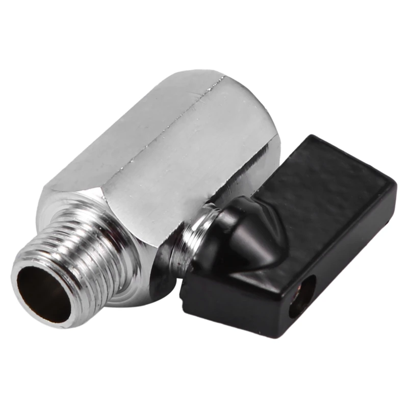 Chrome Brass 1/4inch Bsp Ball Valve Threads Tap Male to Female Air Compressor Hose
Chrome Brass 1/4inch Bsp Ball Valve Threads Tap Male to Female Air Compressor Hose