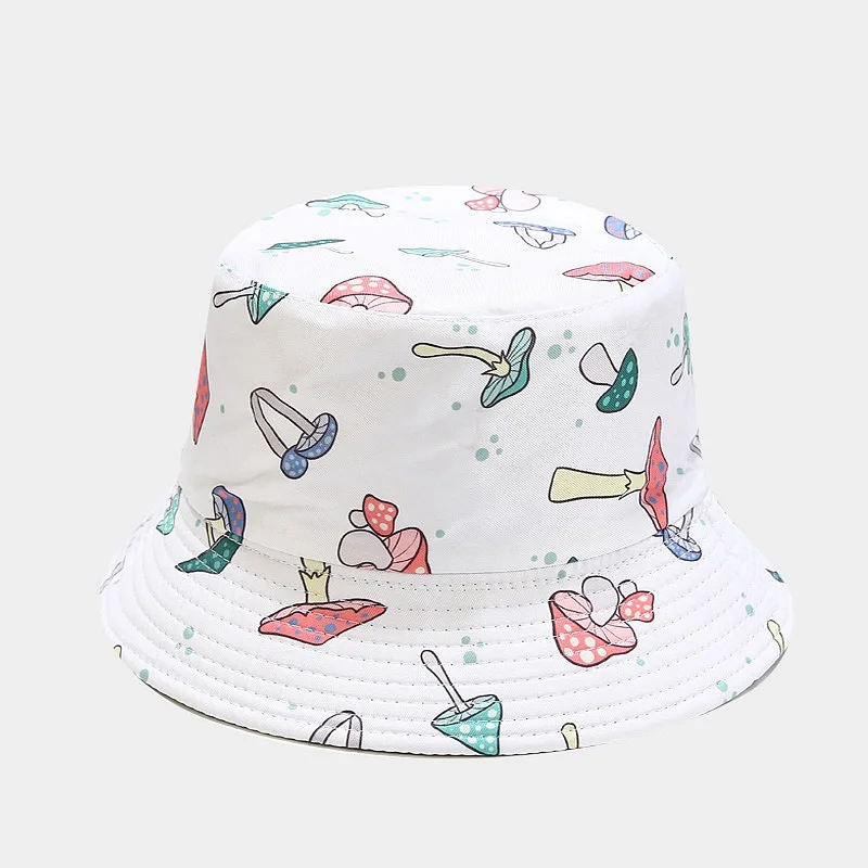 2022 Printing Mushroom Double Sided Bucket Hat for Women Men Outing Travel Reversible Fisherman Cap Adult Casual Panama Bob Hat
2022 Printing Mushroom Double Sided Bucket Hat for Women Men Outing Travel Reversible Fisherman Cap Adult Casual Panama Bob Hat