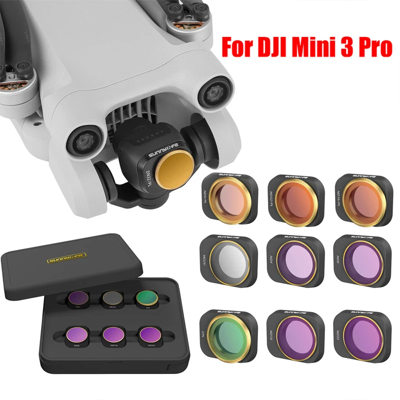 

Запасной фильтр для объектива камеры DJI Mini 3 Pro MCUV CPL ND4 ND8 ND16 ND32 ND/PL