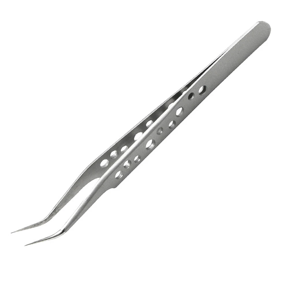 Anti-Static Stainless Steel Tweezers High Precision Industrial RepairCurved Tool Home Working Model Making Hand Tool
Anti-Static Stainless Steel Tweezers High Precision Industrial RepairCurved Tool Home Working Model Making Hand Tool