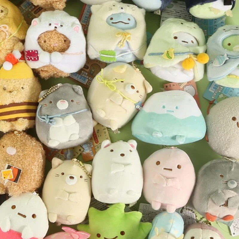 Japanese Anime Plush Sumikkogurashi Kawaii Sumikko Cartoon Sea Bear Fried Pork Chop Lizard Snail 6-8cm Dolls Christmas Gifts
Japanese Anime Plush Sumikkogurashi Kawaii Sumikko Cartoon Sea Bear Fried Pork Chop Lizard Snail 6-8cm Dolls Christmas Gifts