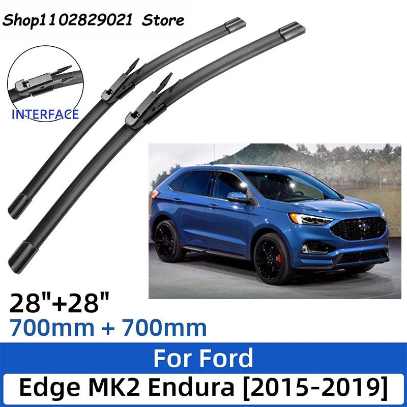 2PCS For Ford Edge MK2 Endura 2015-2019 28"+28"Front Rear Wiper Blades Windshield Windscreen Window Cutter Accessories 2019
2PCS For Ford Edge MK2 Endura 2015-2019 28"+28"Front Rear Wiper Blades Windshield Windscreen Window Cutter Accessories 2019