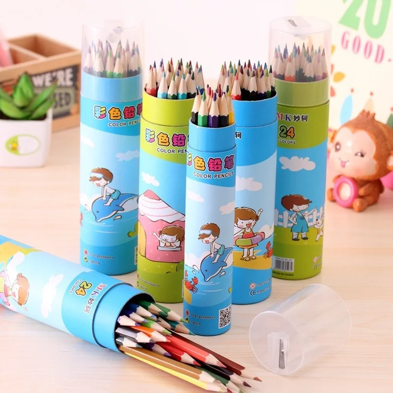 Manufacturer direct selling cute color pencil barrel, student creative painting, wood color lead long, 12 colors, 24 colors t
Manufacturer direct selling cute color pencil barrel, student creative painting, wood color lead long, 12 colors, 24 colors t