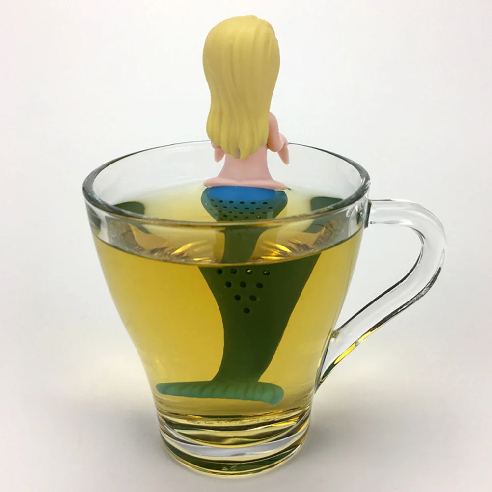 Mermaid Silicone Tea Infuser Tea Loose Leaf Tea Strainer Filter Diffuser Kitchen Tools Gadgets (Golden Yellow)
Mermaid Silicone Tea Infuser Tea Loose Leaf Tea Strainer Filter Diffuser Kitchen Tools Gadgets (Golden Yellow)