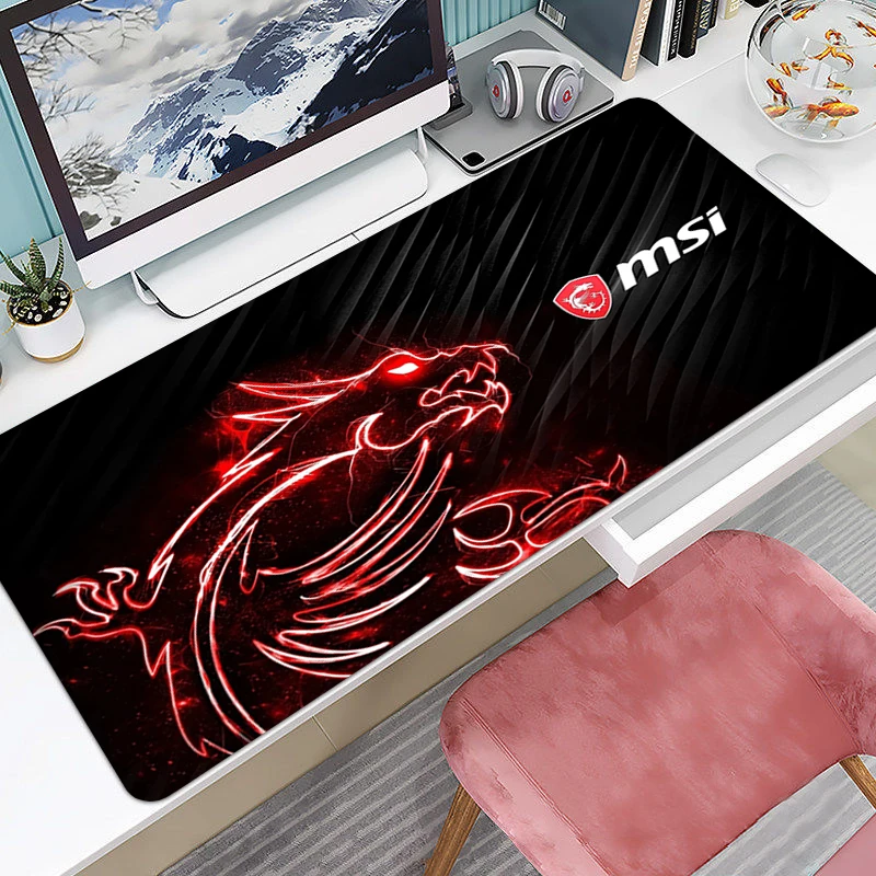 Игровой компьютерный коврик Msi для мыши, раздвижной коврик Xxl для мыши, компьютерные аксессуары, для игрового шкафа, настольного компьютера
Игровой компьютерный коврик Msi для мыши, раздвижной коврик Xxl для мыши, компьютерные аксессуары, для игрового шкафа, настольного компьютера