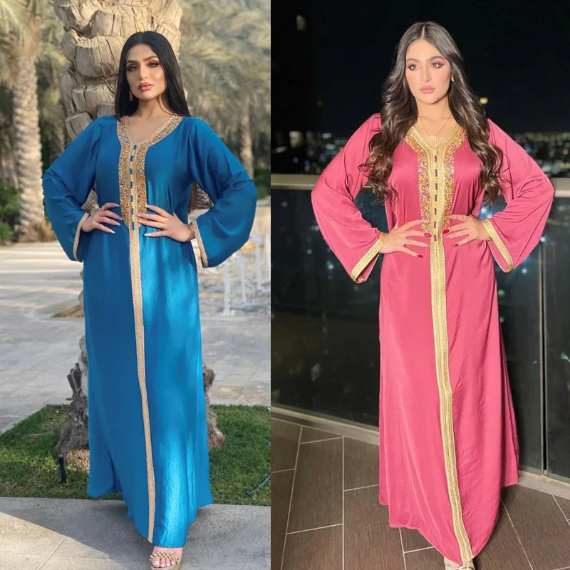 Eid Abaya Дубай, Турция мусульманский хиджаб платье Abaya s для женщин Jalabiya африканские индийские макси платья мусульманский Caftan марокканский каф...
Eid Abaya Дубай, Турция мусульманский хиджаб платье Abaya s для женщин Jalabiya африканские индийские макси платья мусульманский Caftan марокканский каф...