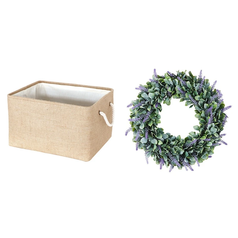 Foldable Storage Bin 41X33X25.5Cm & Front Door Wreath 18 Inch Artificial Lavender Wreaths Christmas Wedding Decor
Foldable Storage Bin 41X33X25.5Cm & Front Door Wreath 18 Inch Artificial Lavender Wreaths Christmas Wedding Decor