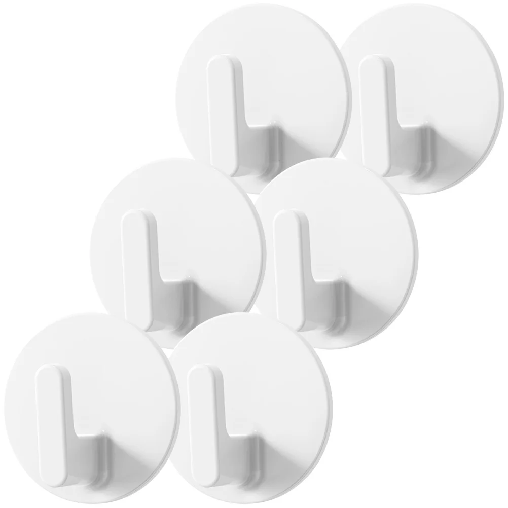6 Pcs Door Wall Self Adhesive Hook Kitchen Towel Bathroom Hooks Sticky Hanging Multifunction
6 Pcs Door Wall Self Adhesive Hook Kitchen Towel Bathroom Hooks Sticky Hanging Multifunction