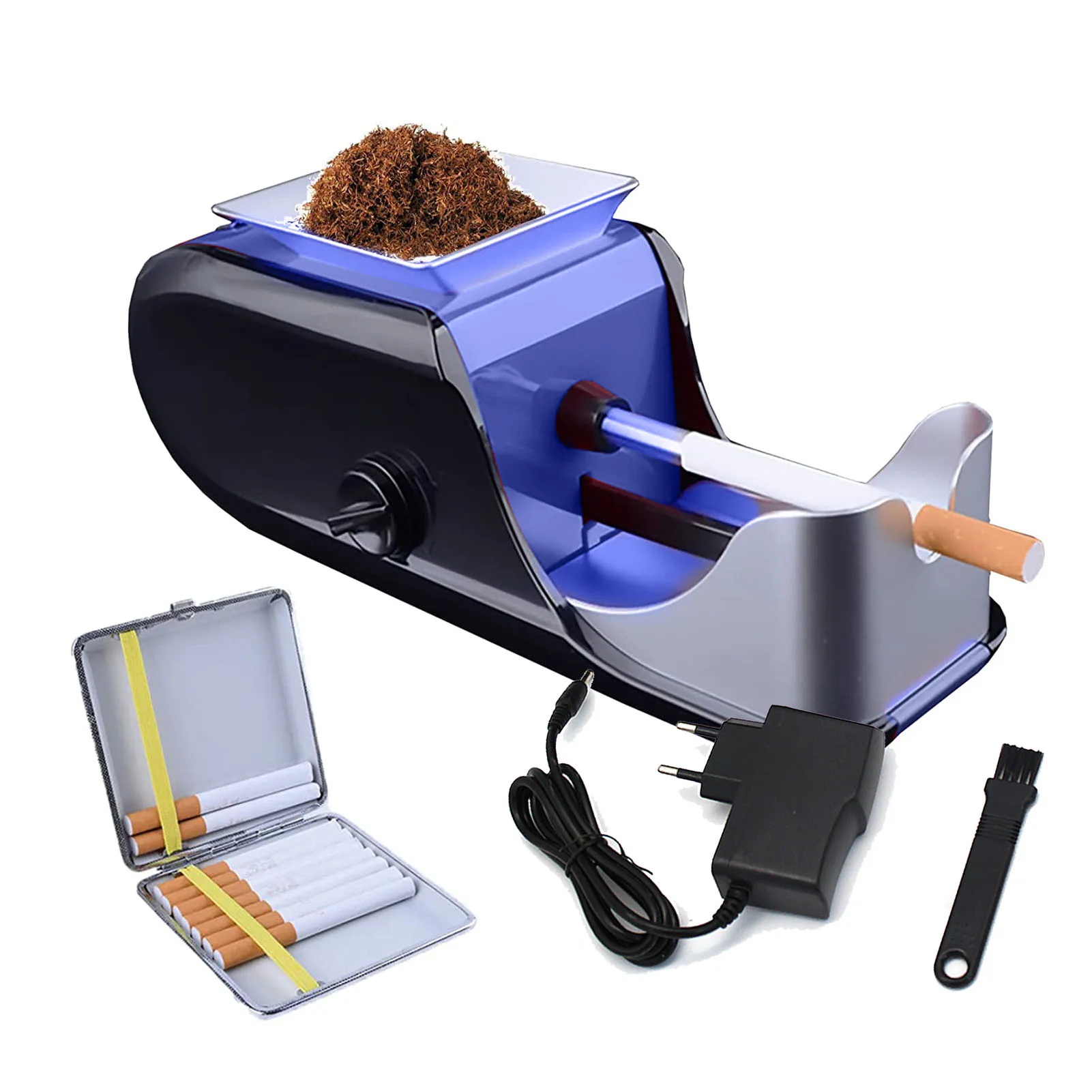 Automatic Cigarettes Rolling Machine Tobaccoss Filling Stuffing Winding Roller Wrapping Maker Electric DIY Smoking Tool Device
Automatic Cigarettes Rolling Machine Tobaccoss Filling Stuffing Winding Roller Wrapping Maker Electric DIY Smoking Tool Device