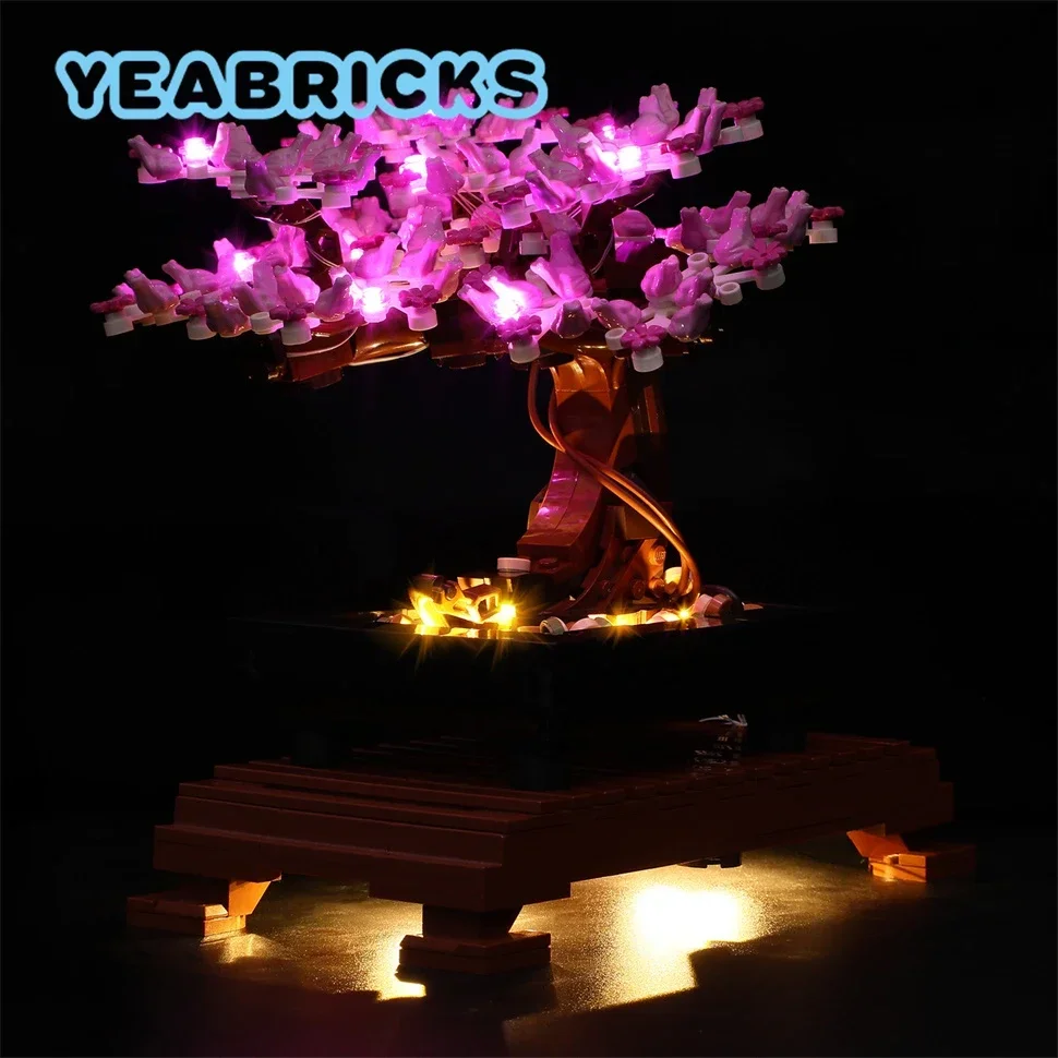 YEABRICKS LED Light Kit for 10281 Bonsai Tree Building Blocks Set (NOT Include the Model) Bricks Toys for Children, Pink View
YEABRICKS LED Light Kit for 10281 Bonsai Tree Building Blocks Set (NOT Include the Model) Bricks Toys for Children, Pink View