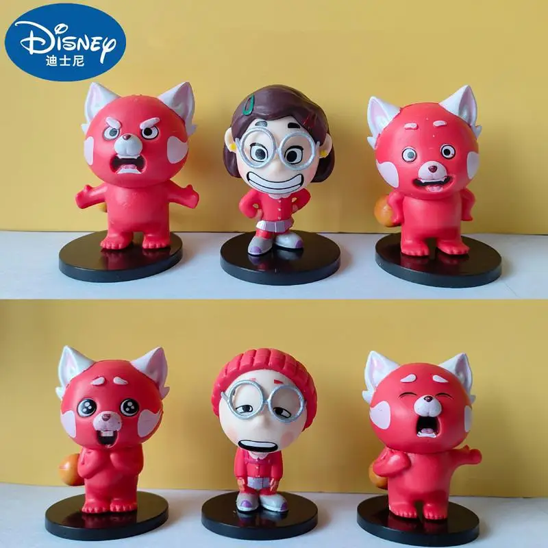 6PCS Disney Turning Red Anime Figures Cute Mei Panda Animal Kawaii Doll Action Figurines Decor Ornament Toys for Children Gift
6PCS Disney Turning Red Anime Figures Cute Mei Panda Animal Kawaii Doll Action Figurines Decor Ornament Toys for Children Gift