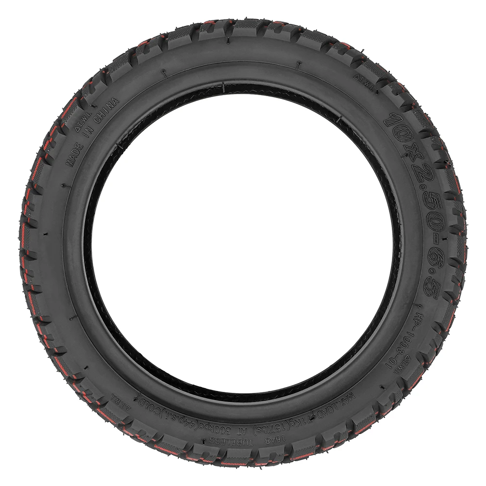 10 Inch 10x2.50-6.5 Self-Repair Tubeless Tyre For Max G30 Electric Scooter Replacement Parts Black Not Easy To Deform
10 Inch 10x2.50-6.5 Self-Repair Tubeless Tyre For Max G30 Electric Scooter Replacement Parts Black Not Easy To Deform