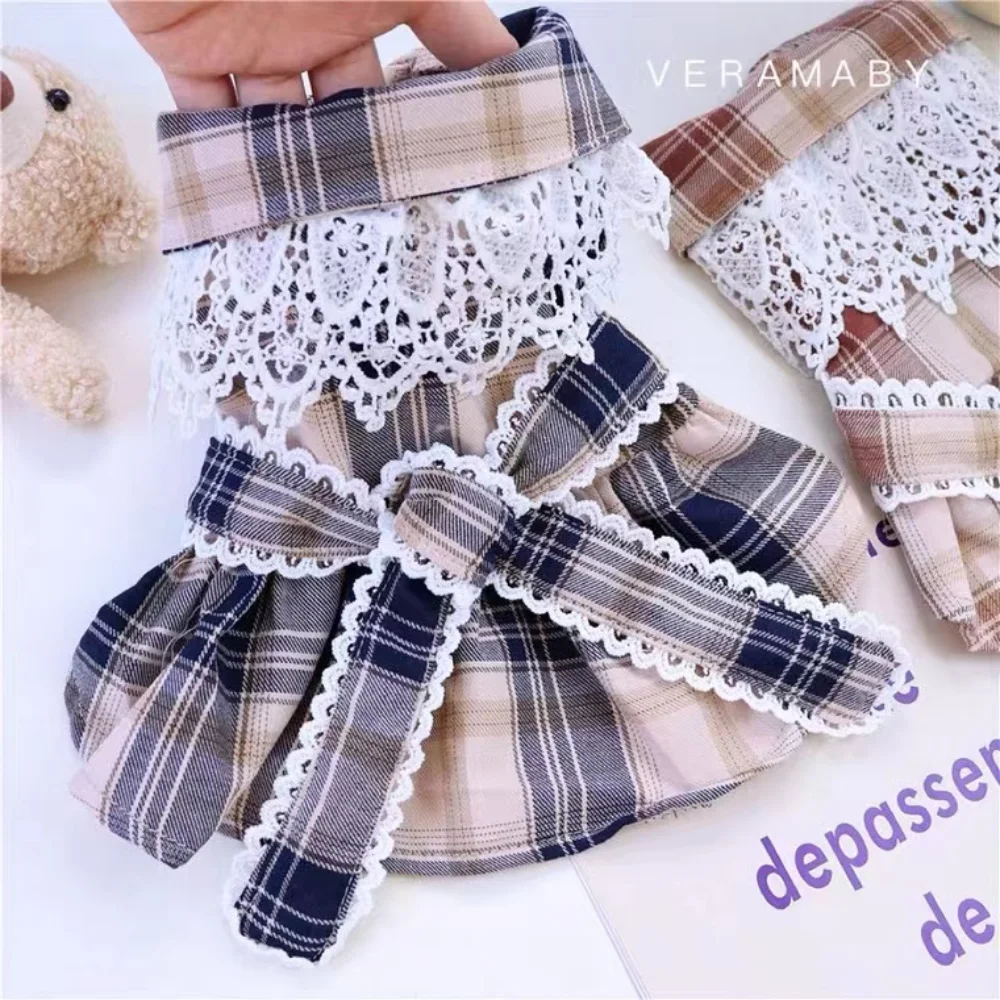 Pet Princess Dress Spring Summer Cat Fashion Plaid Skirt Small Dog Cute Designer Bowknot Vest Puppy Clothes Poodle Pomeranian
Pet Princess Dress Spring Summer Cat Fashion Plaid Skirt Small Dog Cute Designer Bowknot Vest Puppy Clothes Poodle Pomeranian