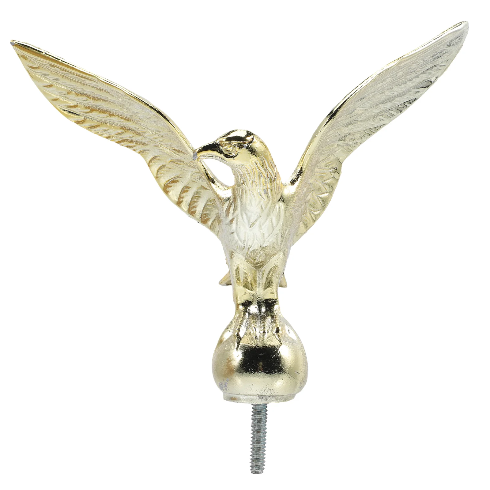 Flag Pole Eagle Finial Topper Ornament Alloy Eagle Finial for Outdoor Garden Flag Pole
Flag Pole Eagle Finial Topper Ornament Alloy Eagle Finial for Outdoor Garden Flag Pole