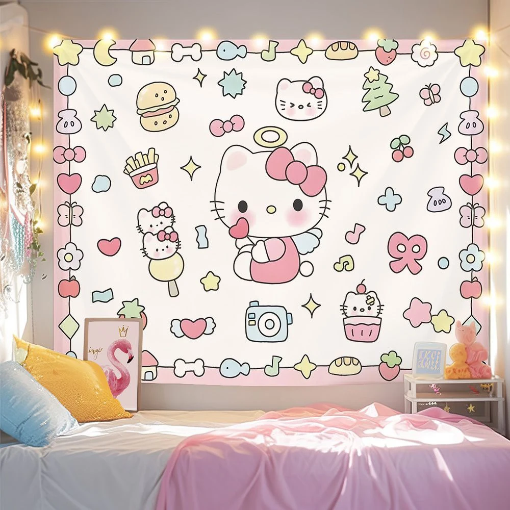 Гобелен MINISO Hello Kitty из полиэстера
Гобелен MINISO Hello Kitty из полиэстера