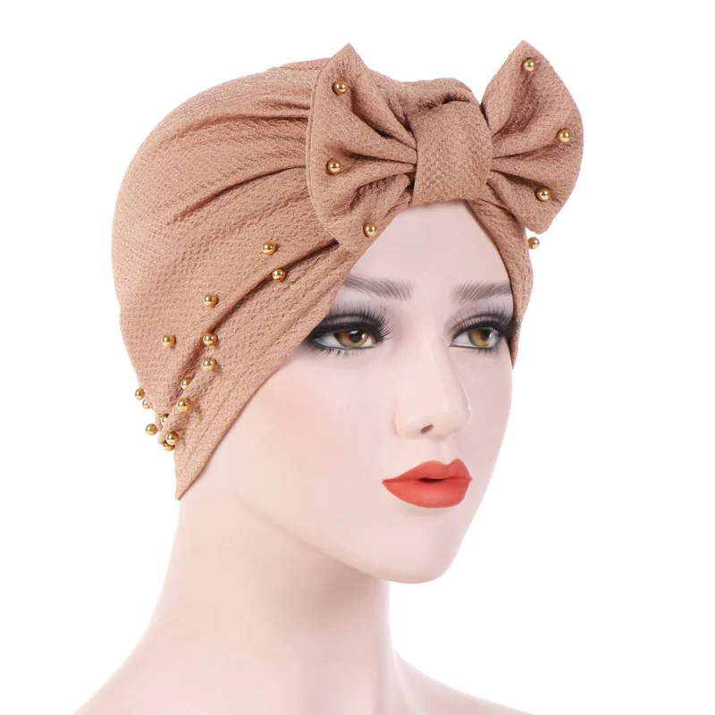 New European And American Detachable Activity Bow Beaded Bag Cap Muslim Tam-O'-Shanter
New European And American Detachable Activity Bow Beaded Bag Cap Muslim Tam-O'-Shanter