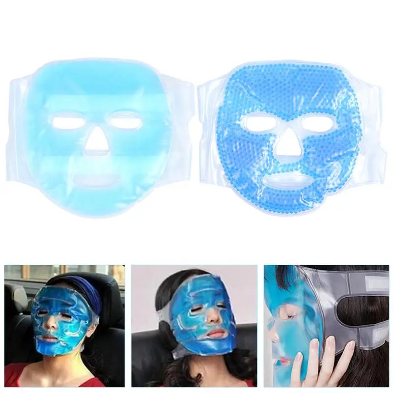 Gel Ice Pack Cooling Face Mask Head Pain Relaxing Pillow Cosmetic Mask Ergonomic Design Practical Products 
Gel Ice Pack Cooling Face Mask Head Pain Relaxing Pillow Cosmetic Mask Ergonomic Design Practical Products