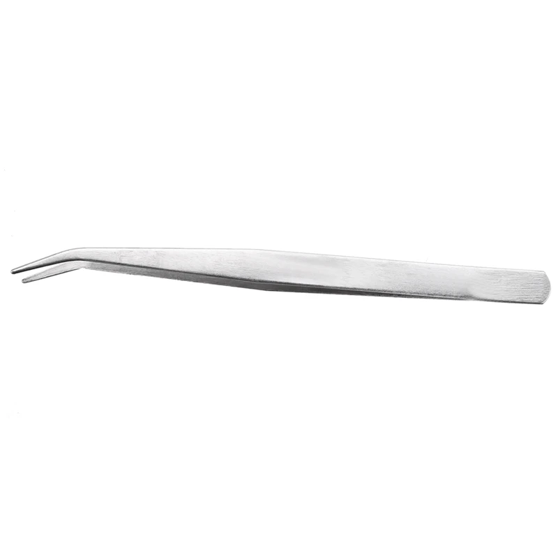 HLZS-4 Pcs 5,9 дюйма, длинный серебристый тональный Изогнутый пинцет, ручной инструмент
HLZS-4 Pcs 5,9 дюйма, длинный серебристый тональный Изогнутый пинцет, ручной инструмент