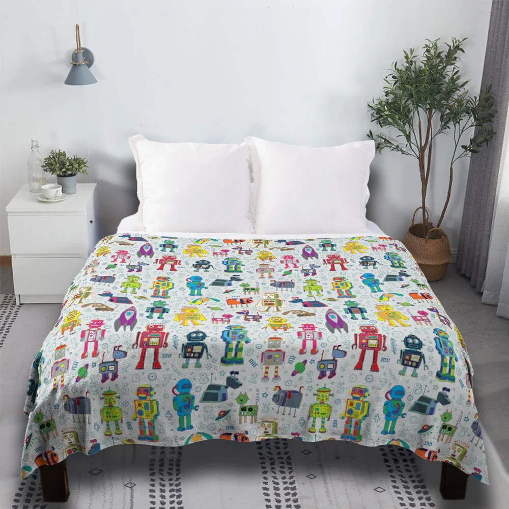 Robots In Space - Grey - Fun Robot Pattern By Cecca Designs Shark Sherpa Soft Thin Anime Sublimation Flannel Throw Blanket
Robots In Space - Grey - Fun Robot Pattern By Cecca Designs Shark Sherpa Soft Thin Anime Sublimation Flannel Throw Blanket