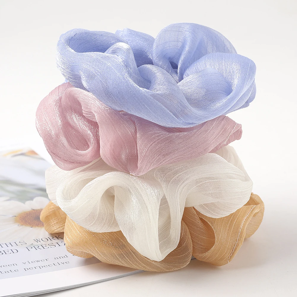 Oversized Scrunchies Chiffon Hair Ties Elastic Hair Band Women Girl Ponytail Holder Fashion Hair Ropes Headband Hair Accessories
Oversized Scrunchies Chiffon Hair Ties Elastic Hair Band Women Girl Ponytail Holder Fashion Hair Ropes Headband Hair Accessories