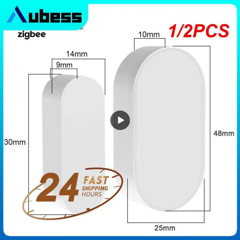 1/2PCS Tuya Smart Zigbee Door Sensor Door Open/Closed Detector Home Alarm Security Protection Smart Life Control Via Alexa
1/2PCS Tuya Smart Zigbee Door Sensor Door Open/Closed Detector Home Alarm Security Protection Smart Life Control Via Alexa