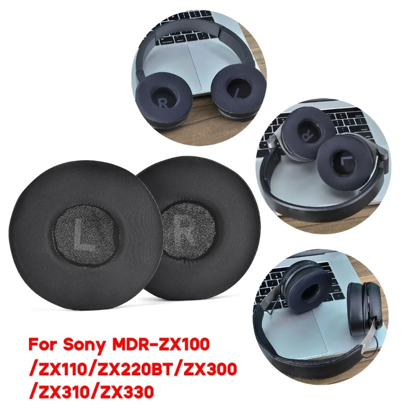 

Replacement Cooling Gel Ear Pads for MDR-ZX100/ZX110/ZX220BT/ZX300 Headphones Soft and Elastic Ear Cushions Earcups Dropship