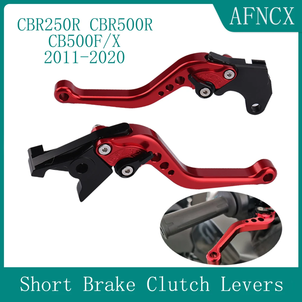 CBR 500R Motorcycle Adjustable Accessories Short Brake Clutch Levers For Honda CBR250R 2011 2012 2013 CBR500R/CB500F/X 2013-2020
CBR 500R Motorcycle Adjustable Accessories Short Brake Clutch Levers For Honda CBR250R 2011 2012 2013 CBR500R/CB500F/X 2013-2020