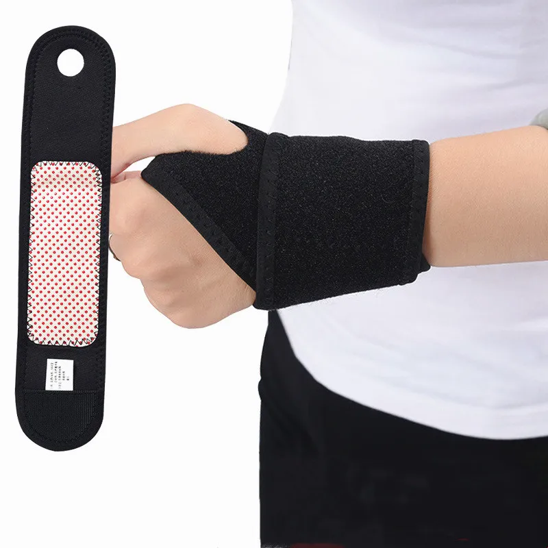

Fashion Self-heating Wrist Brace Arthritis Pain Relief Winter Keep Warm Sport Protect Band Magnet Wristband Ache Joint Warm