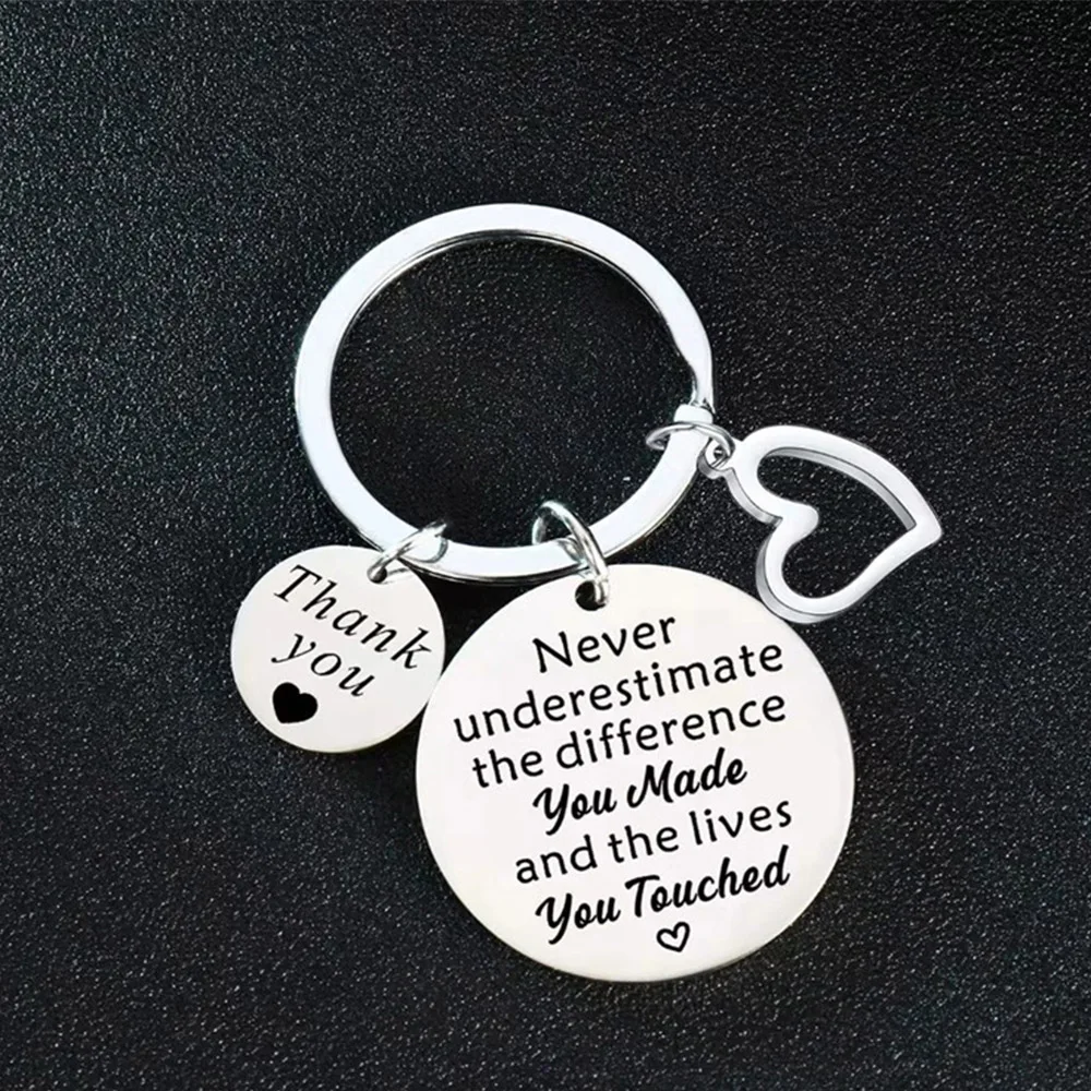Thank You Keychains for Colleague Friends Coworker Family Gift Keychain Keyring Creative Thanksgiving Gifts for Ladies Teachers
Thank You Keychains for Colleague Friends Coworker Family Gift Keychain Keyring Creative Thanksgiving Gifts for Ladies Teachers