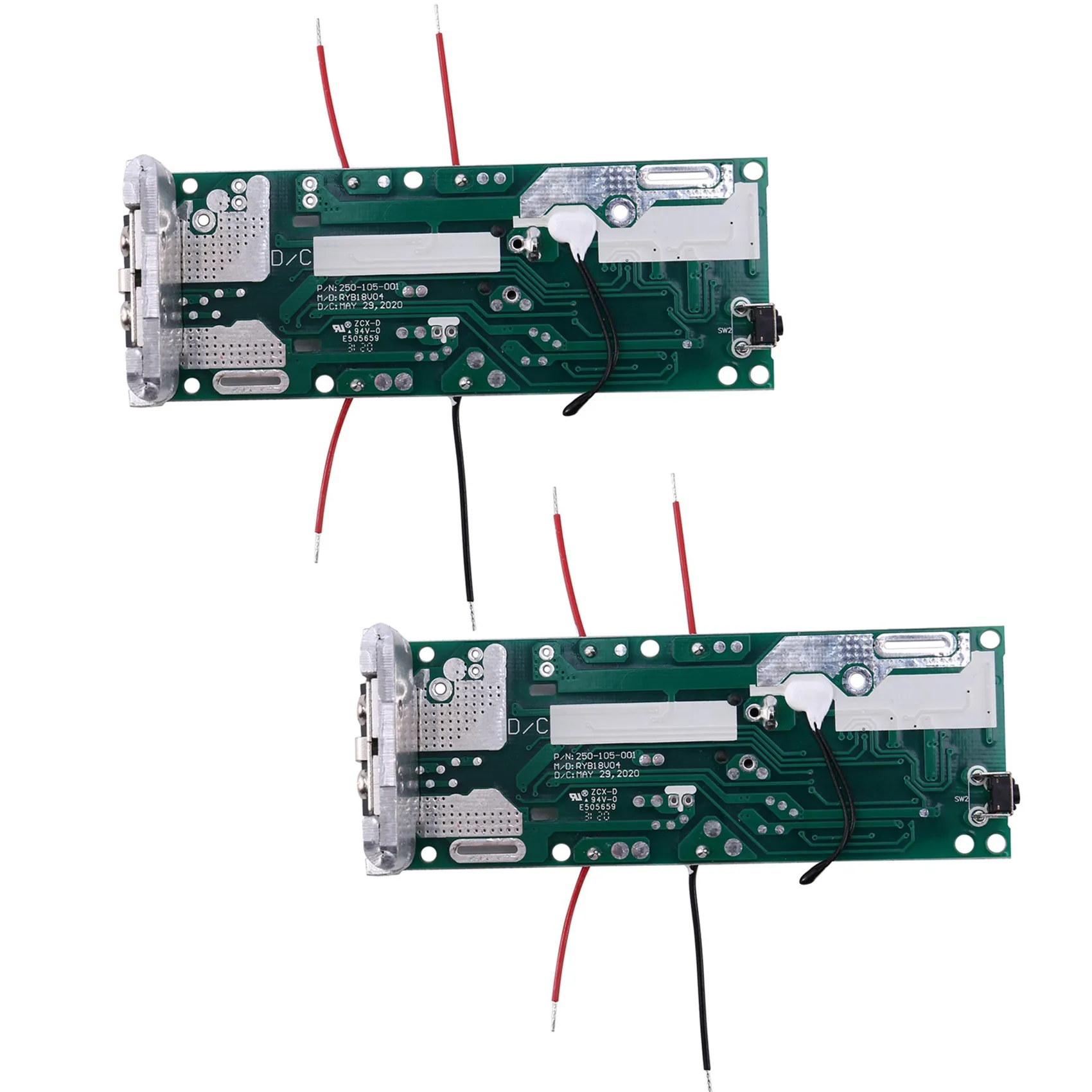 2X Li-Ion Battery Charging Protection Circuit Board PCB for Ryobi 20V P108 RB18L40 Power Tools Battery
2X Li-Ion Battery Charging Protection Circuit Board PCB for Ryobi 20V P108 RB18L40 Power Tools Battery