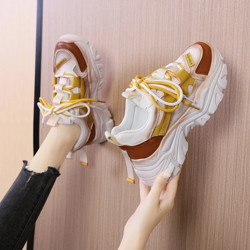Women's Sneakers 202 Thick-soled old Shoes High-quality Running Shoes Cross Strap Designer Brand Fashion Tennis Shoes Women
Women's Sneakers 202 Thick-soled old Shoes High-quality Running Shoes Cross Strap Designer Brand Fashion Tennis Shoes Women
