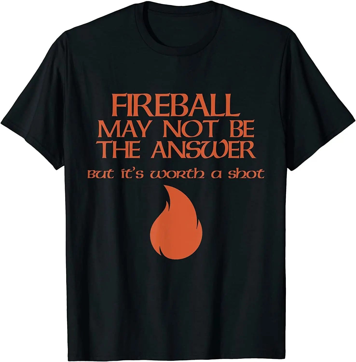Fireball May Not Be The Answer Fashion Men's T-shirt Print T Shirt Casual Loose Short Sleeve O-Neck Tops Tees Japanese Tshirt
Fireball May Not Be The Answer Fashion Men's T-shirt Print T Shirt Casual Loose Short Sleeve O-Neck Tops Tees Japanese Tshirt