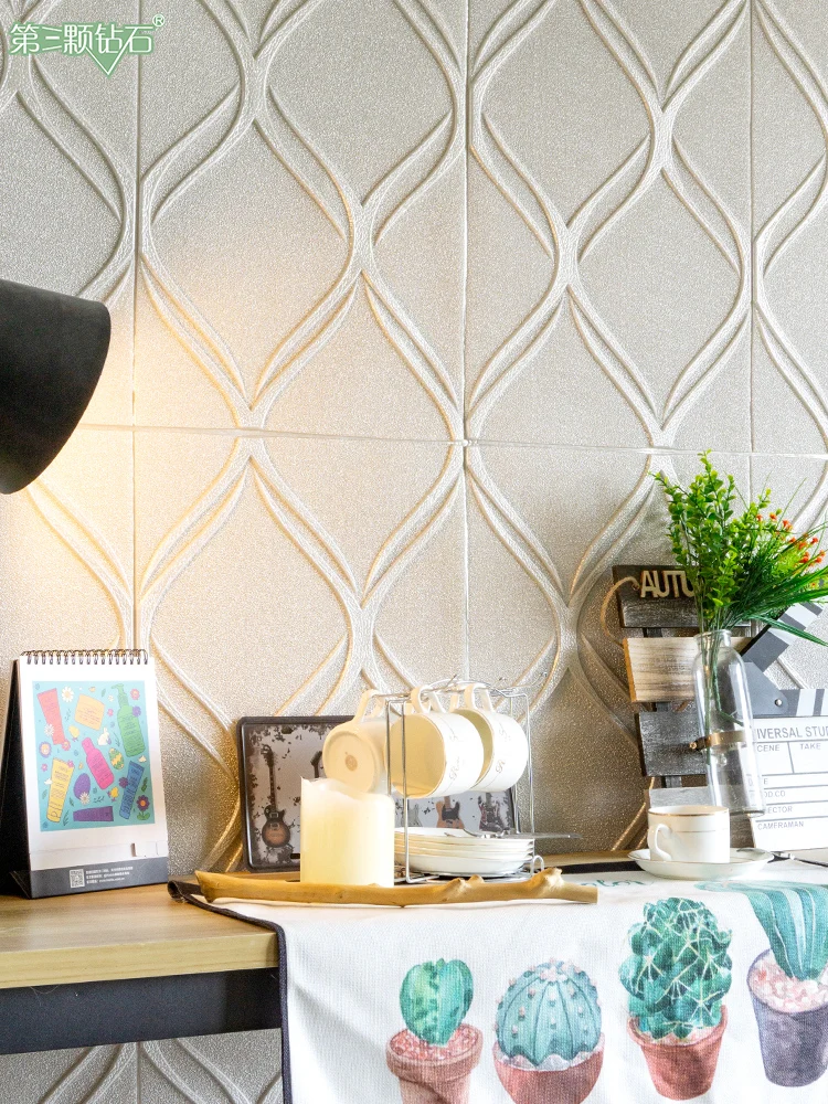 Water adhesive 3 d wall stickers adornment bedroom wallpaper European sitting room TV setting wall of the head of a bed of sof
Water adhesive 3 d wall stickers adornment bedroom wallpaper European sitting room TV setting wall of the head of a bed of sof
