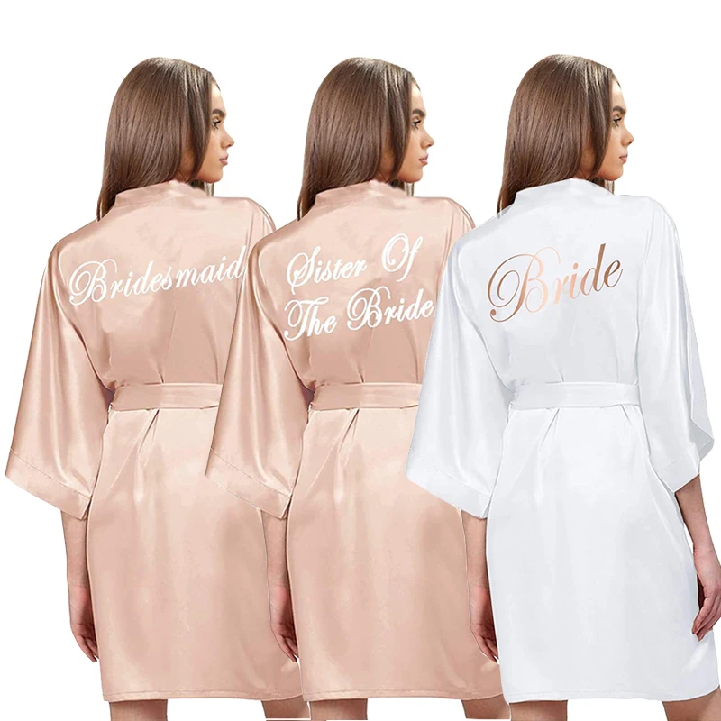 Plus Size 3/4XL Silk Satin Robe Bride Robe Bridesmaid Robes Women Wedding Robes Bridal Robes Dressing Bathrobe Team Bride Gold
Plus Size 3/4XL Silk Satin Robe Bride Robe Bridesmaid Robes Women Wedding Robes Bridal Robes Dressing Bathrobe Team Bride Gold