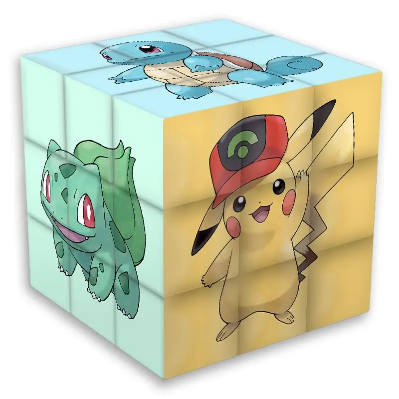 Pikachu Creative Children's Third-Order Magic Cube Pokemon Blastoise Cartoon Funny Intelligence Toy Magic Cube Gift
Pikachu Creative Children's Third-Order Magic Cube Pokemon Blastoise Cartoon Funny Intelligence Toy Magic Cube Gift