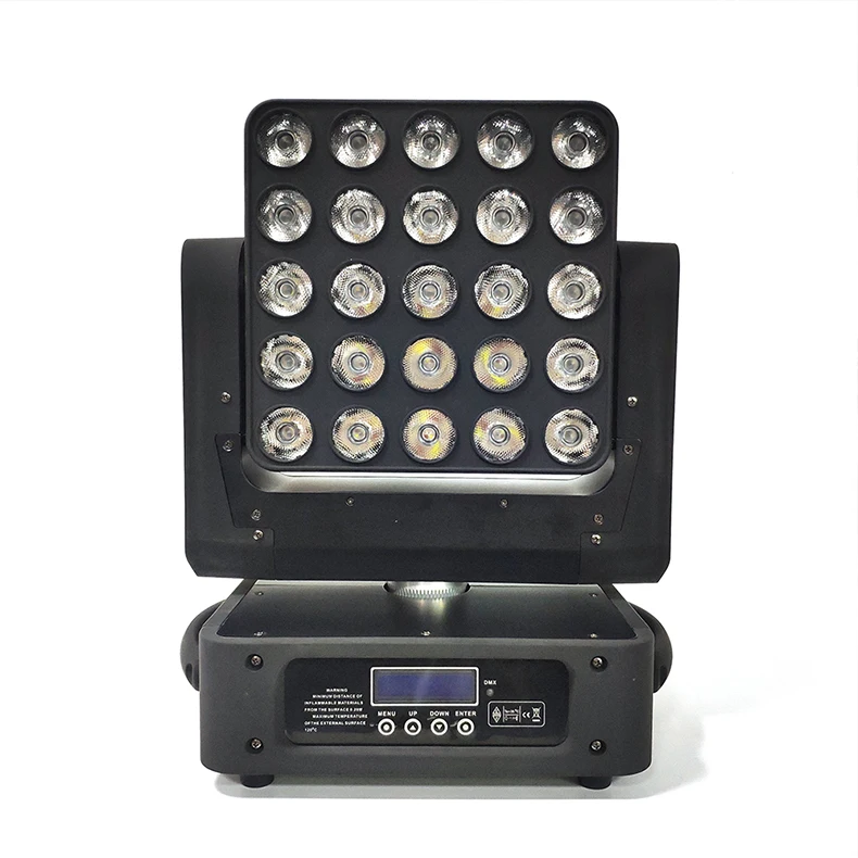 LED Matrix Beam Light RGBW LED Blinder 25x12w 4in1 Stage Pixel Moving Head Lamp DMX512 Controlled
LED Matrix Beam Light RGBW LED Blinder 25x12w 4in1 Stage Pixel Moving Head Lamp DMX512 Controlled