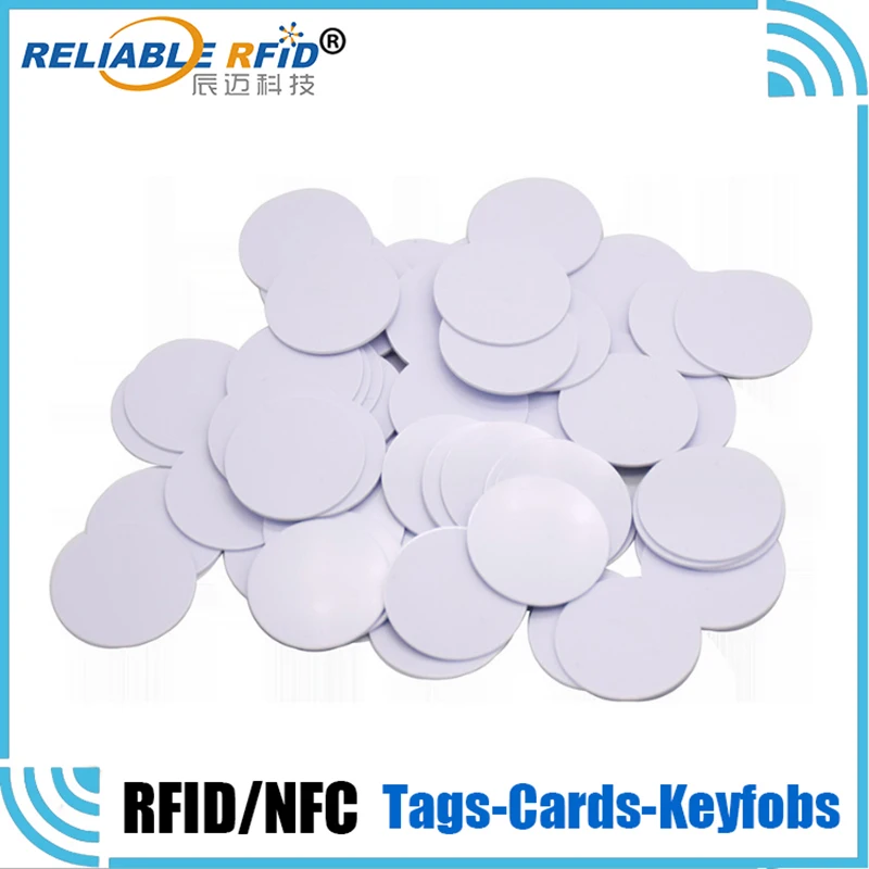 20pcs NFC Ntag215 Coin TAG Key 13.56MHz NTAG 215 Card Universal Label RFID Ultralight Tags Labels 25 mm diameter Round Box
20pcs NFC Ntag215 Coin TAG Key 13.56MHz NTAG 215 Card Universal Label RFID Ultralight Tags Labels 25 mm diameter Round Box