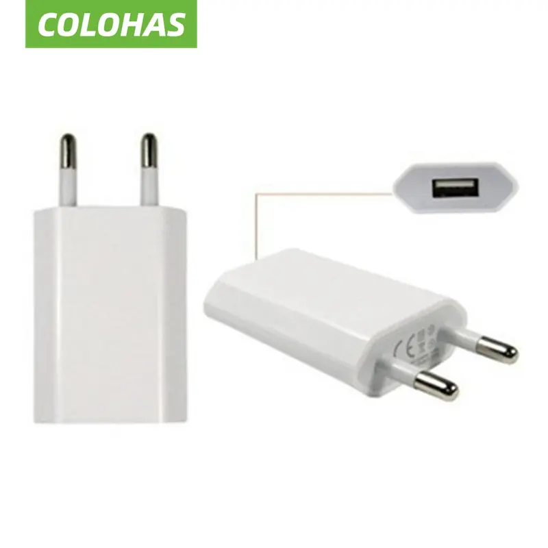 High Quality European EU Plug USB AC Travel Wall Charging Charger Power Adapter For Apple iPhone x 9 8 7 6 6S 5 5S 4 4S 3GS
High Quality European EU Plug USB AC Travel Wall Charging Charger Power Adapter For Apple iPhone x 9 8 7 6 6S 5 5S 4 4S 3GS