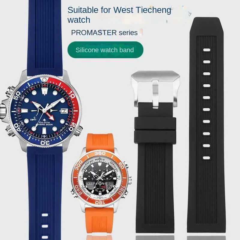 Quick Release Silicone Watch band 20mm 22mm For CITIZEN CC3060-10 Rubber men's watch strap BN2036 BN2037 JR4065 BJ2167
Quick Release Silicone Watch band 20mm 22mm For CITIZEN CC3060-10 Rubber men's watch strap BN2036 BN2037 JR4065 BJ2167