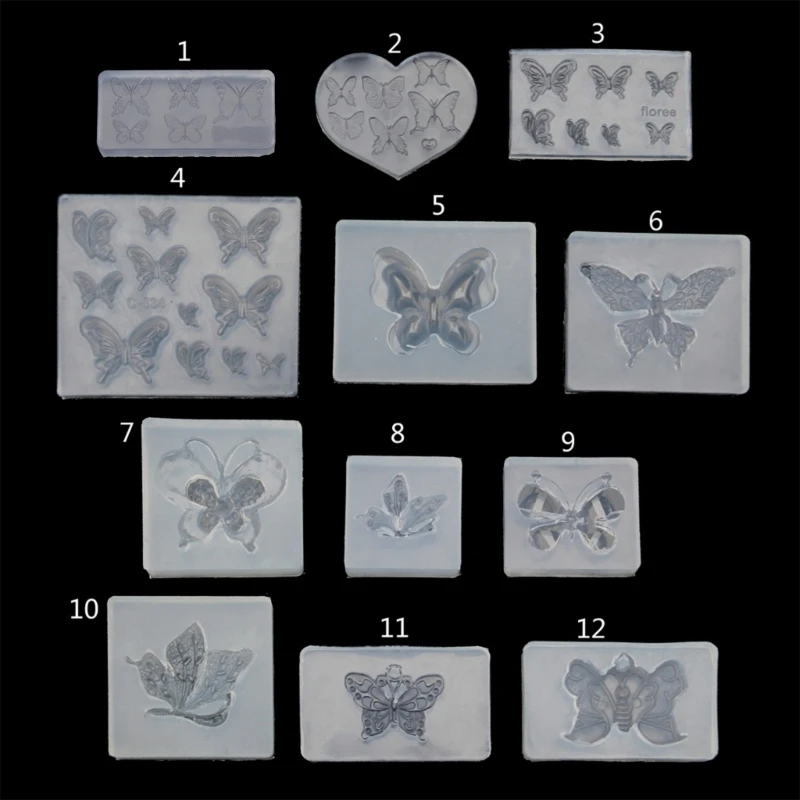 Small for Butterfly Earrings Mold Silicone Necklace Pendant Mold for Epoxy Resin Casting Jewelry Making Diy Crafts
Small for Butterfly Earrings Mold Silicone Necklace Pendant Mold for Epoxy Resin Casting Jewelry Making Diy Crafts