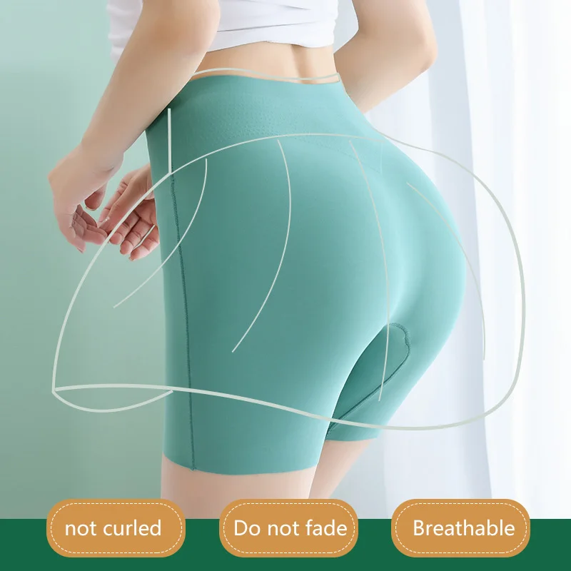 New Ice Silk Underwear Women's Safety Pants Seamless Leggings Boxer Briefs Belly-lifting Buttocks Comfortable Thin Safety Pants
New Ice Silk Underwear Women's Safety Pants Seamless Leggings Boxer Briefs Belly-lifting Buttocks Comfortable Thin Safety Pants