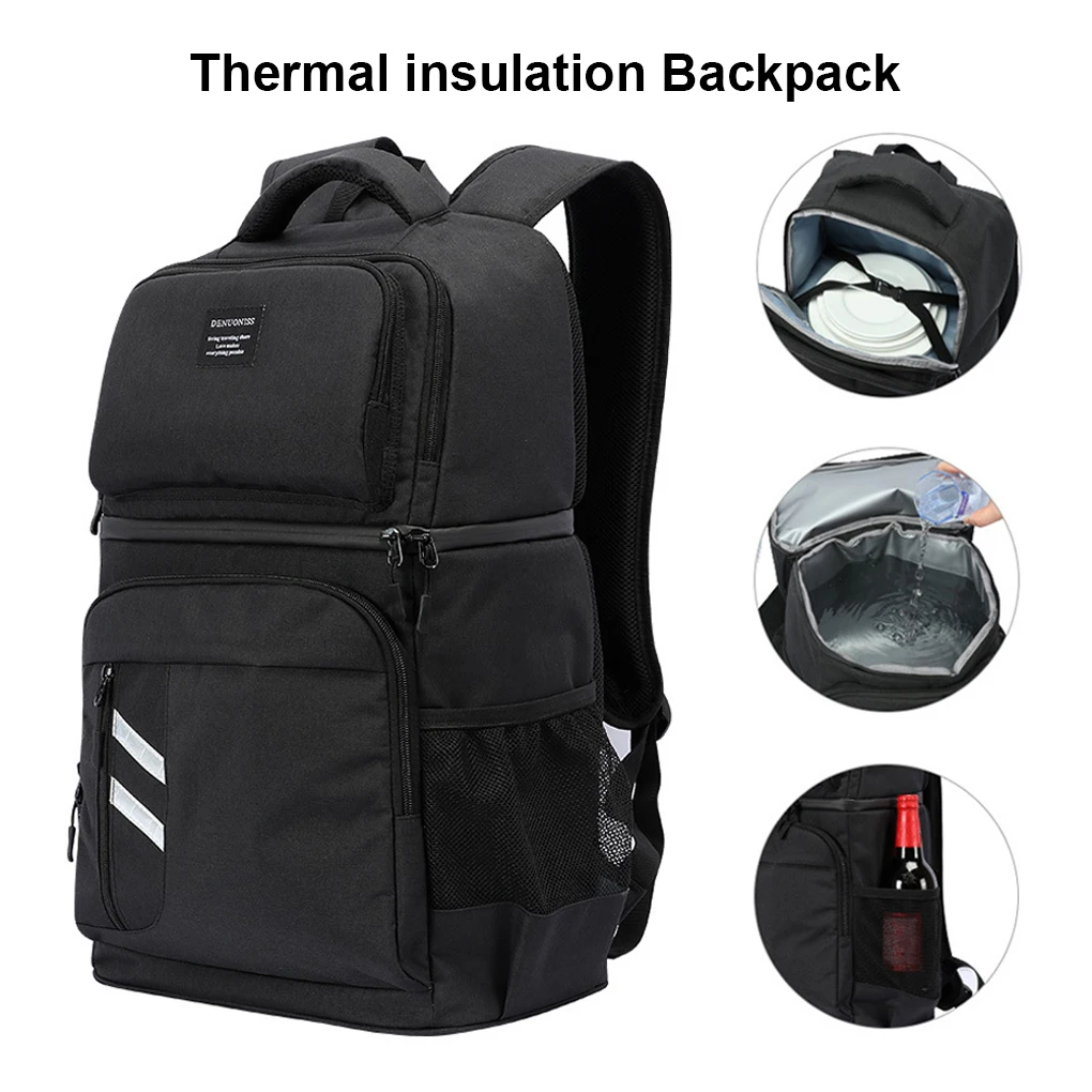 Insulated Lunch Bag Shoulder Waterproof Beer Wine Bakcpack Double-Layers Leakpoof Large Tear-Resistant Food Container
Insulated Lunch Bag Shoulder Waterproof Beer Wine Bakcpack Double-Layers Leakpoof Large Tear-Resistant Food Container