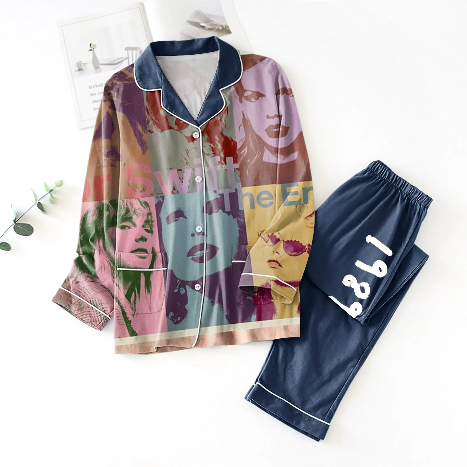 Women'S Pajamas Super Star Tour Concert Gift For Fans Sleepwear Set Singer Nightwear Graphic Print Pijama Mujer Pyjama Femme
Women'S Pajamas Super Star Tour Concert Gift For Fans Sleepwear Set Singer Nightwear Graphic Print Pijama Mujer Pyjama Femme