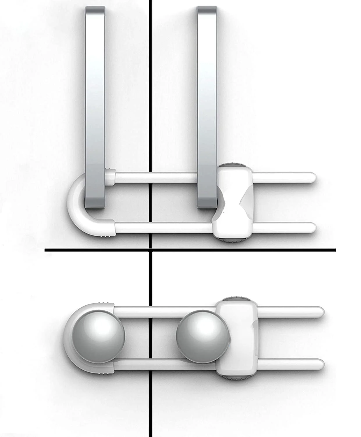 Baby Anti-Theft Cabinet Lock Adjustable U-Shaped Safety Lock For Drawers Refrigerator Wardrobe Baby Anti-Theft Cabinet Lock 2pcs
Baby Anti-Theft Cabinet Lock Adjustable U-Shaped Safety Lock For Drawers Refrigerator Wardrobe Baby Anti-Theft Cabinet Lock 2pcs